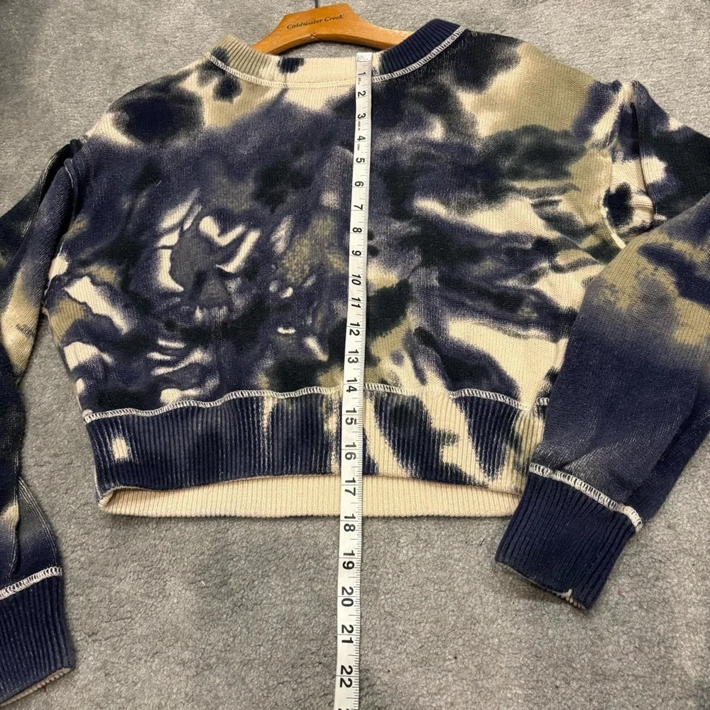 Natural Life Taylor Cropped Tie Dye Sweater medium - Picture 8 of 9